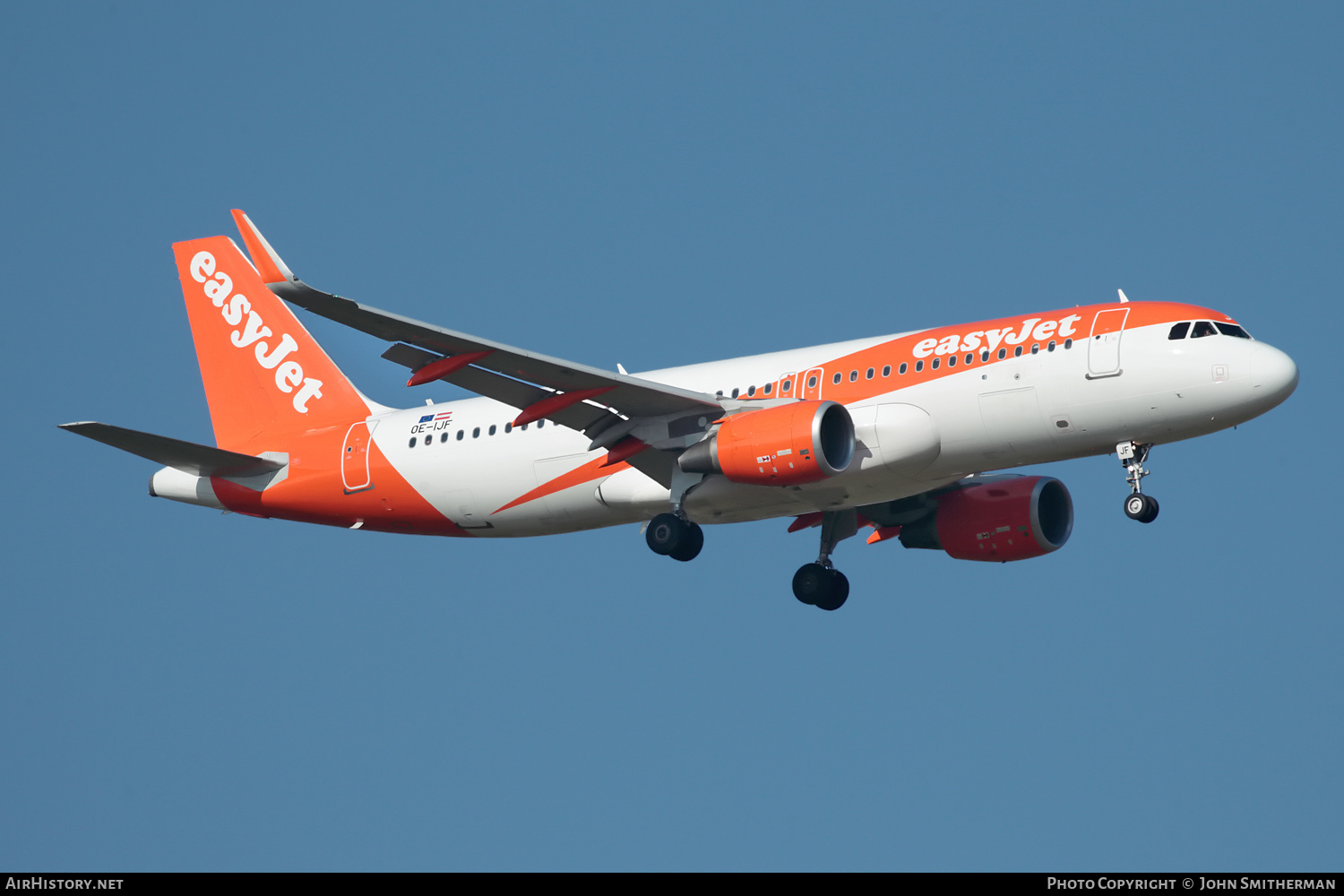 Aircraft Photo of OE-IJF | Airbus A320-214 | EasyJet | AirHistory.net #289105