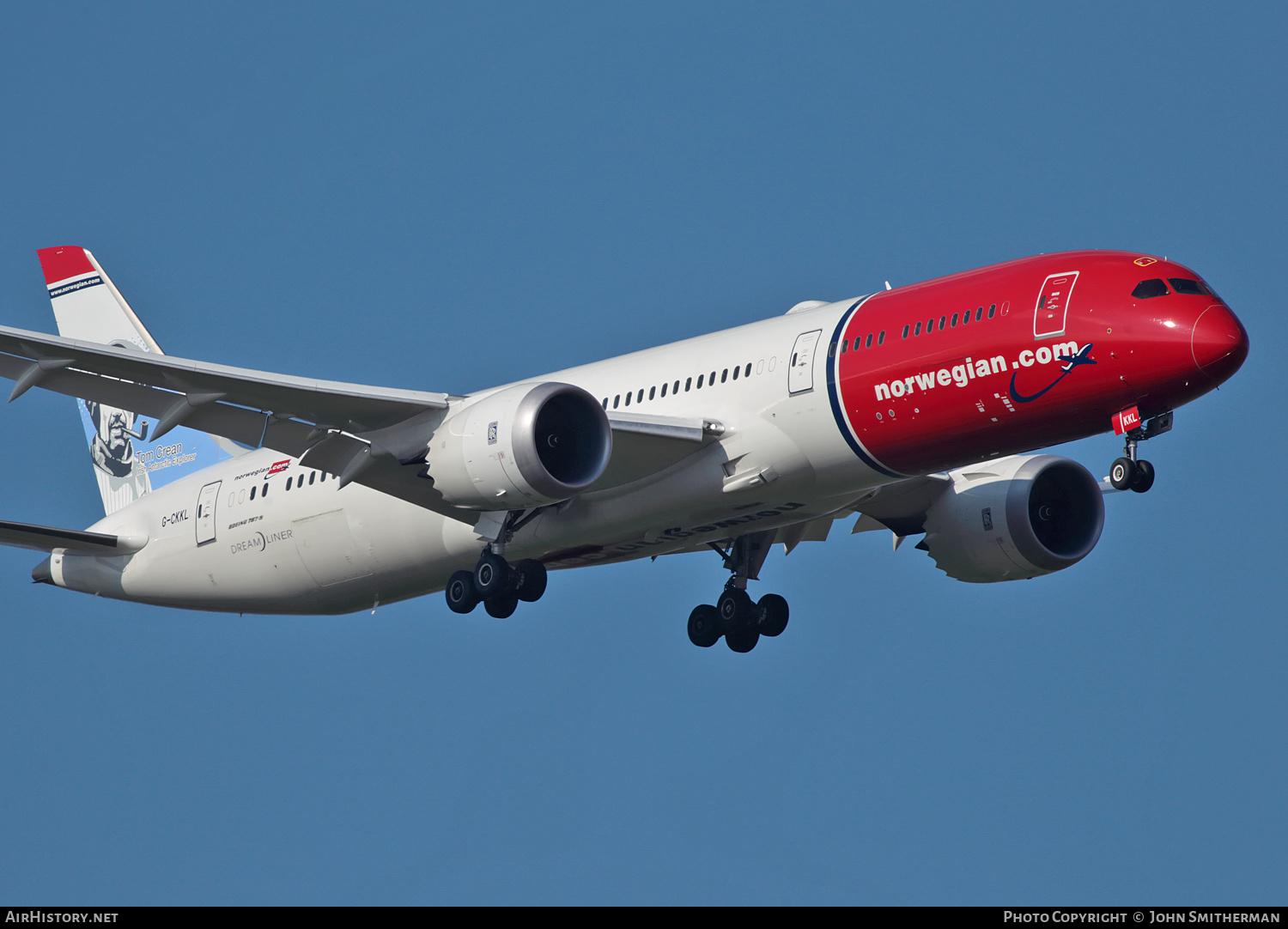 Aircraft Photo of G-CKKL | Boeing 787-9 Dreamliner | Norwegian | AirHistory.net #289112