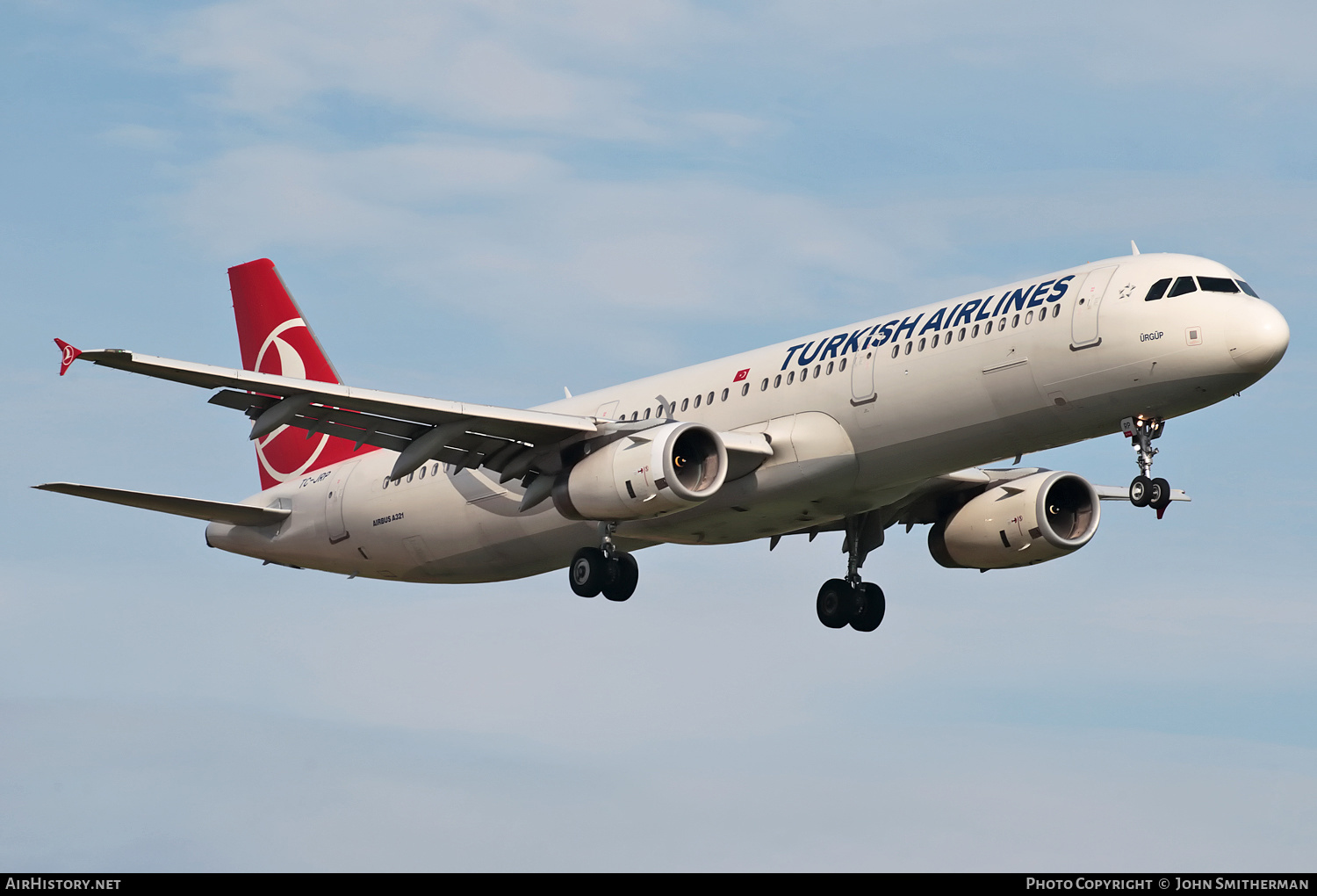 Aircraft Photo of TC-JRP | Airbus A321-231 | Turkish Airlines | AirHistory.net #289116