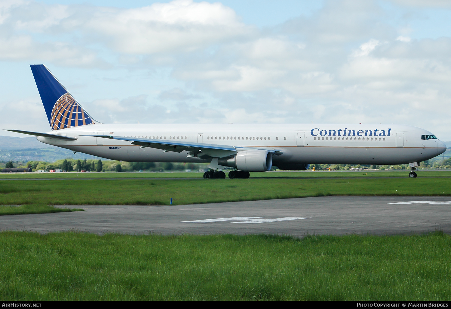 Aircraft Photo of N66057 | Boeing 767-424/ER | Continental Airlines | AirHistory.net #289140