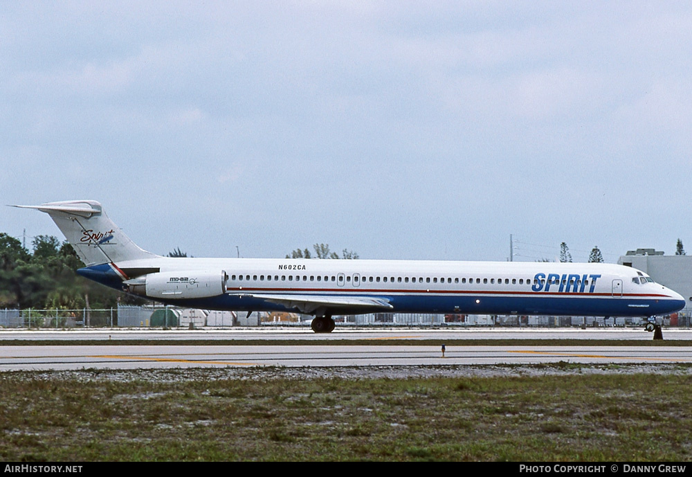 Aircraft Photo of N602CA | McDonnell Douglas MD-83 (DC-9-83) | Spirit Airlines | AirHistory.net #289147