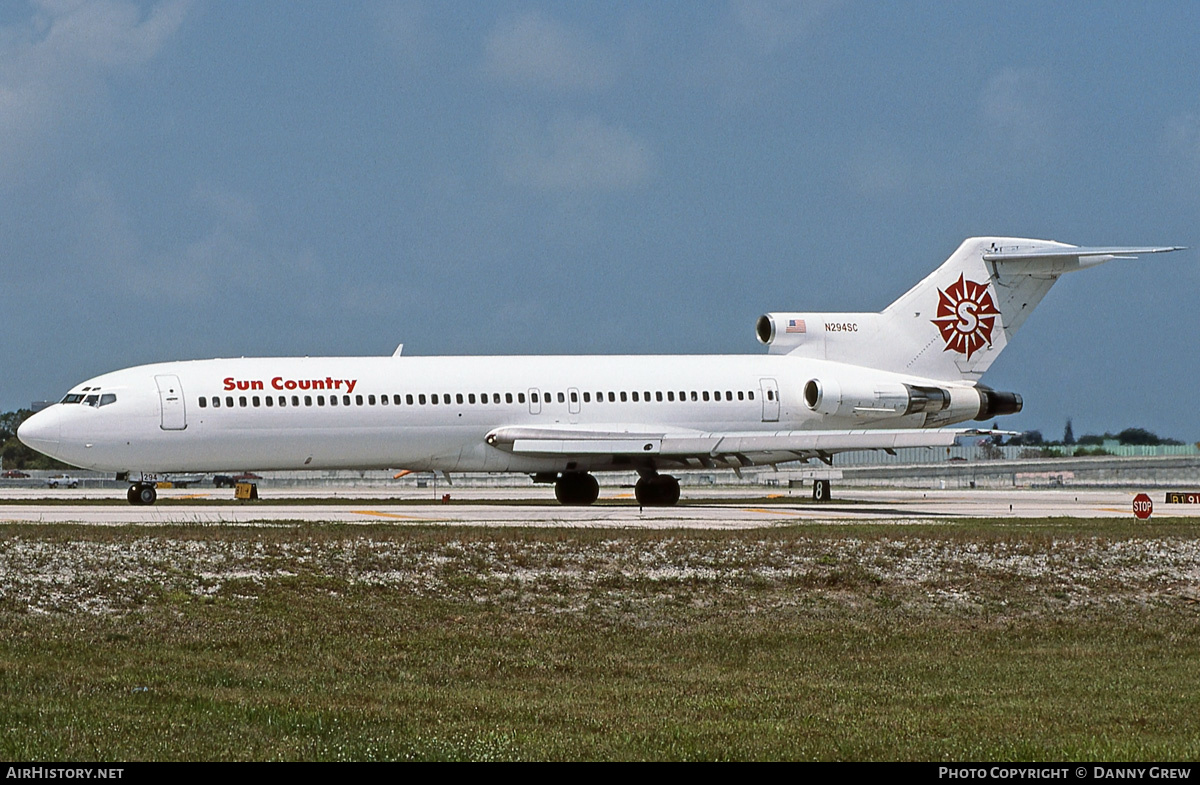 Aircraft Photo of N294SC | Boeing 727-2M7/Adv | Sun Country Airlines | AirHistory.net #289159
