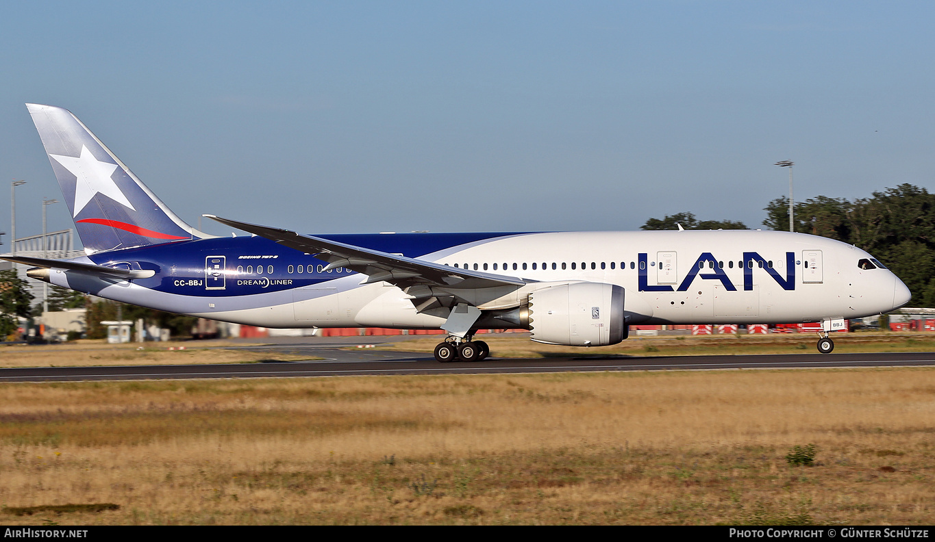 Aircraft Photo of CC-BBJ | Boeing 787-8 Dreamliner | LAN Airlines - Línea Aérea Nacional | AirHistory.net #289165