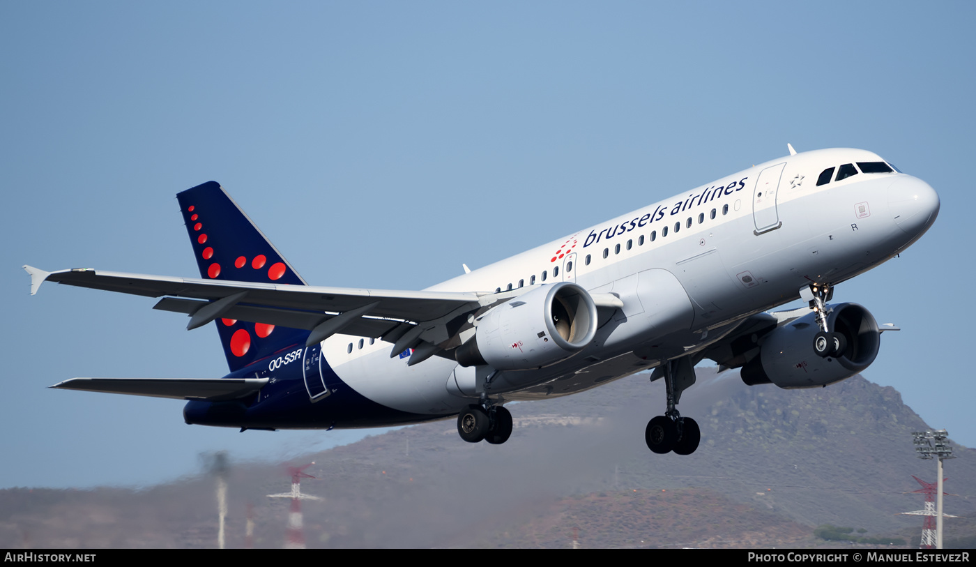 Aircraft Photo of OO-SSR | Airbus A319-112 | Brussels Airlines | AirHistory.net #289167
