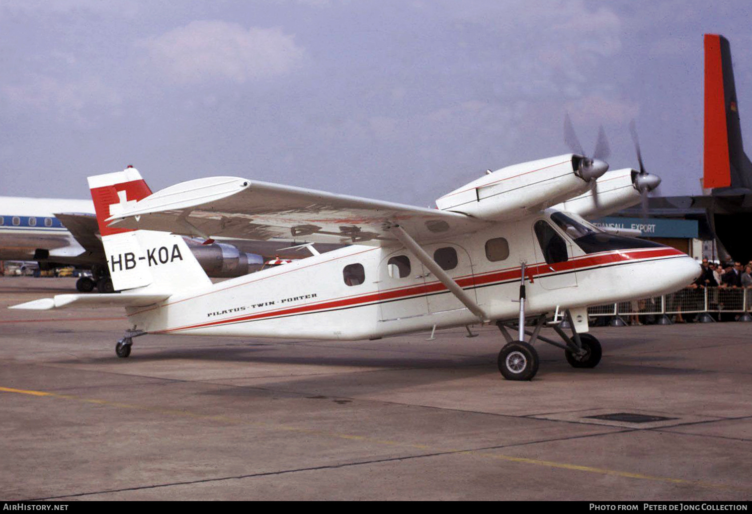 Aircraft Photo of HB-KOA | Pilatus PC-8D Twin Porter | AirHistory.net #289172