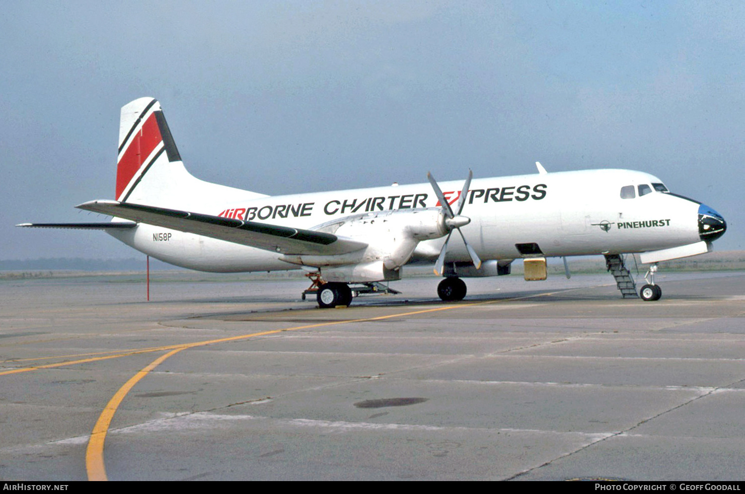 Aircraft Photo of N158P | NAMC YS-11A-205 | Airborne Charter Express | AirHistory.net #289183