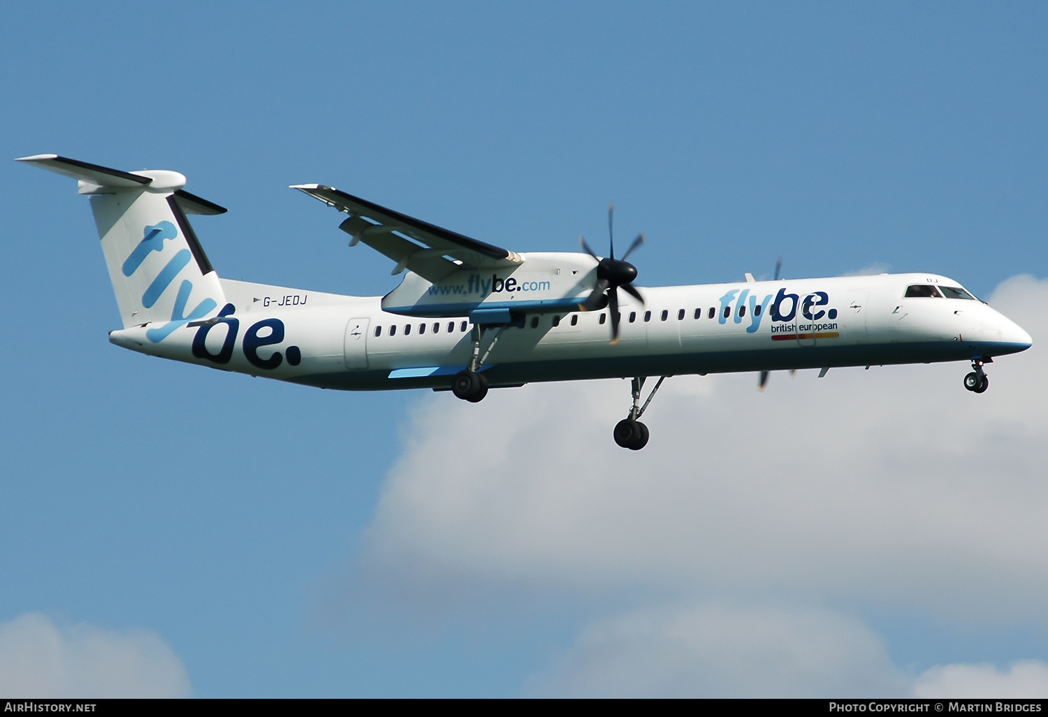 Aircraft Photo of G-JEDJ | Bombardier DHC-8-402 Dash 8 | Flybe - British European | AirHistory.net #289191