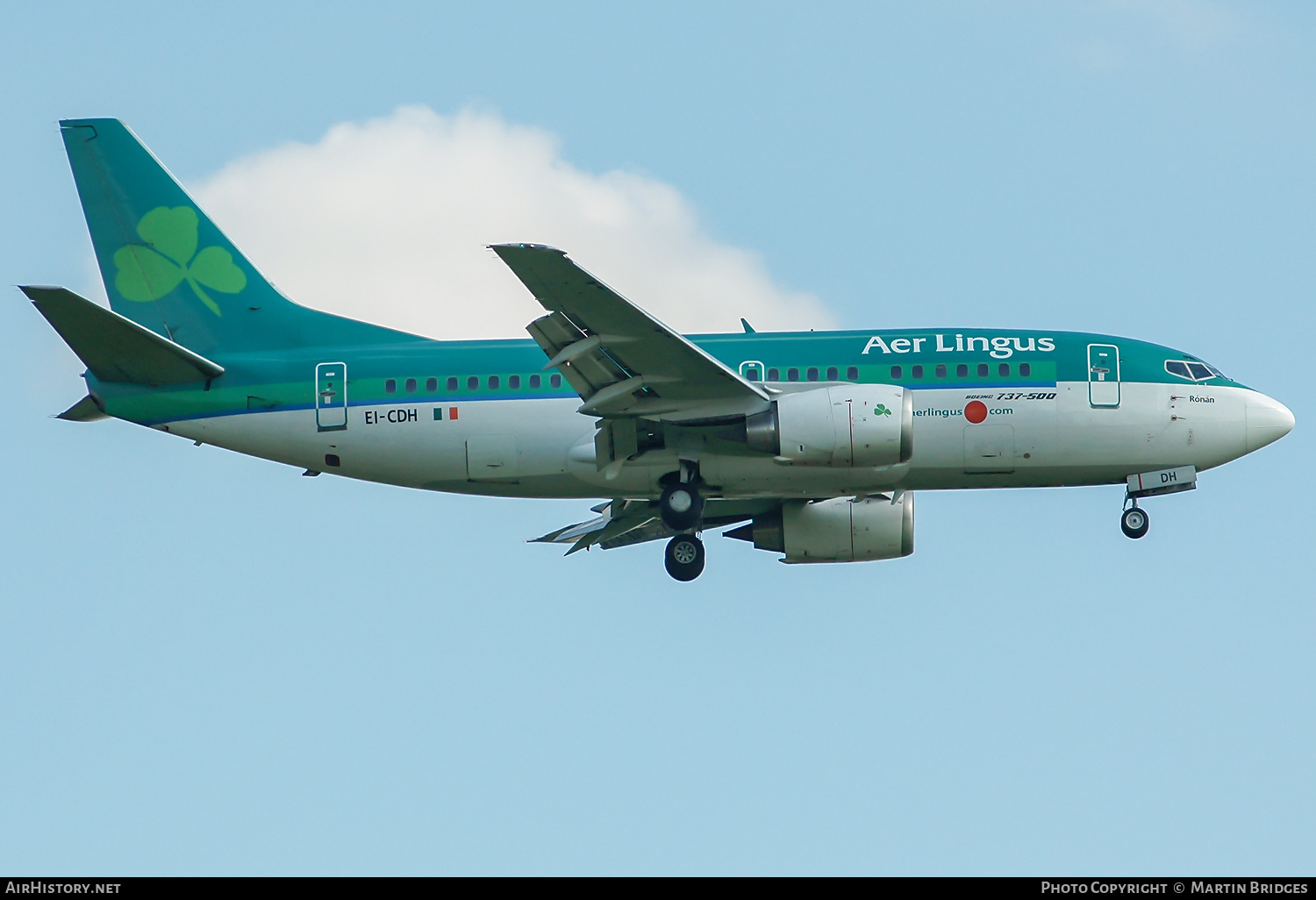 Aircraft Photo of EI-CDH | Boeing 737-548 | Aer Lingus | AirHistory.net #289208