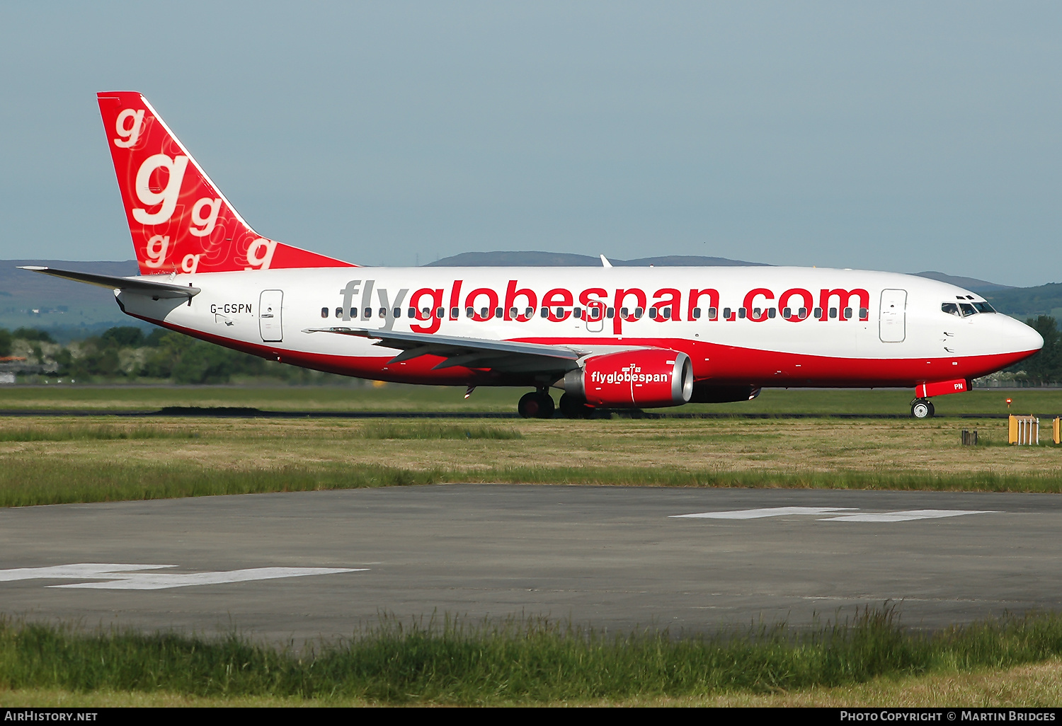 Aircraft Photo of G-GSPN | Boeing 737-31S | Flyglobespan | AirHistory.net #289211