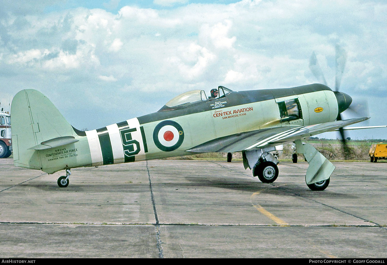 Aircraft Photo of N62143 | Hawker Sea Fury T20 | Confederate Air Force | UK - Navy | AirHistory.net #289213