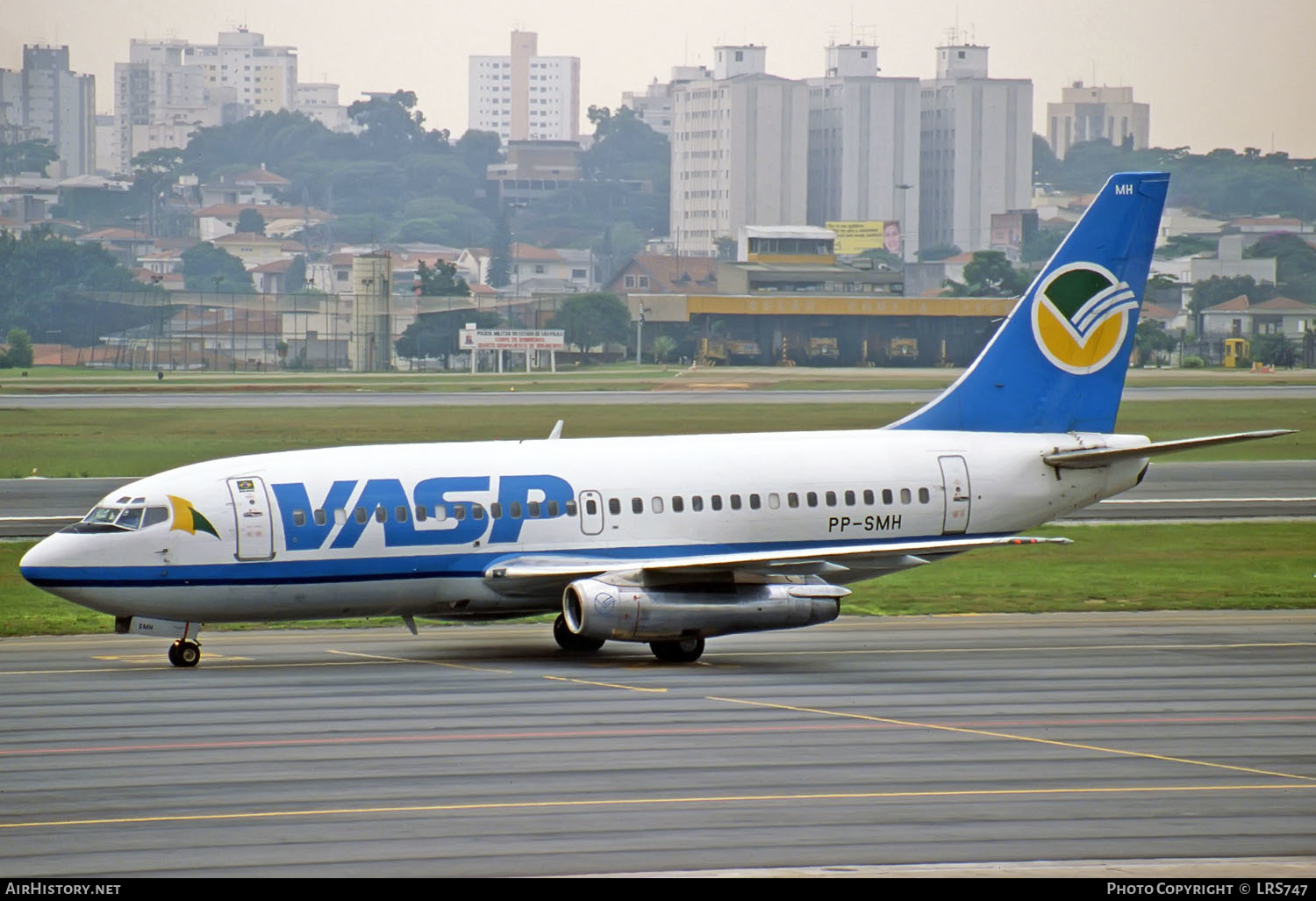 Aircraft Photo of PP-SMH | Boeing 737-2A1/Adv | VASP | AirHistory.net #289221