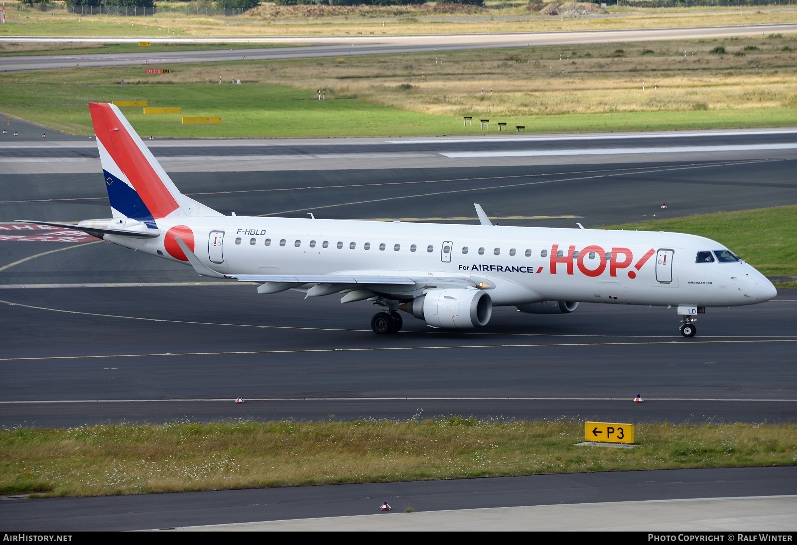 Aircraft Photo of F-HBLD | Embraer 190LR (ERJ-190-100LR) | Hop! | AirHistory.net #289236