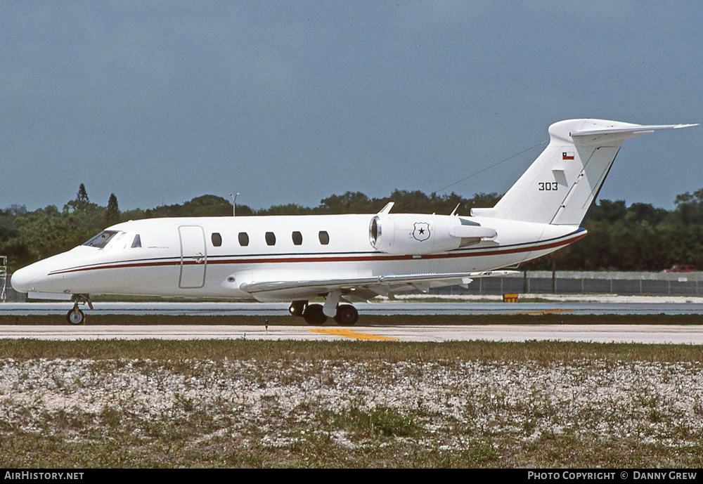 Aircraft Photo of 303 | Cessna 650 Citation III | Chile - Army | AirHistory.net #289242