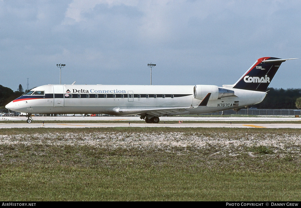 Aircraft Photo of N767CA | Bombardier CRJ-100ER (CL-600-2B19) | Delta Connection | AirHistory.net #289273