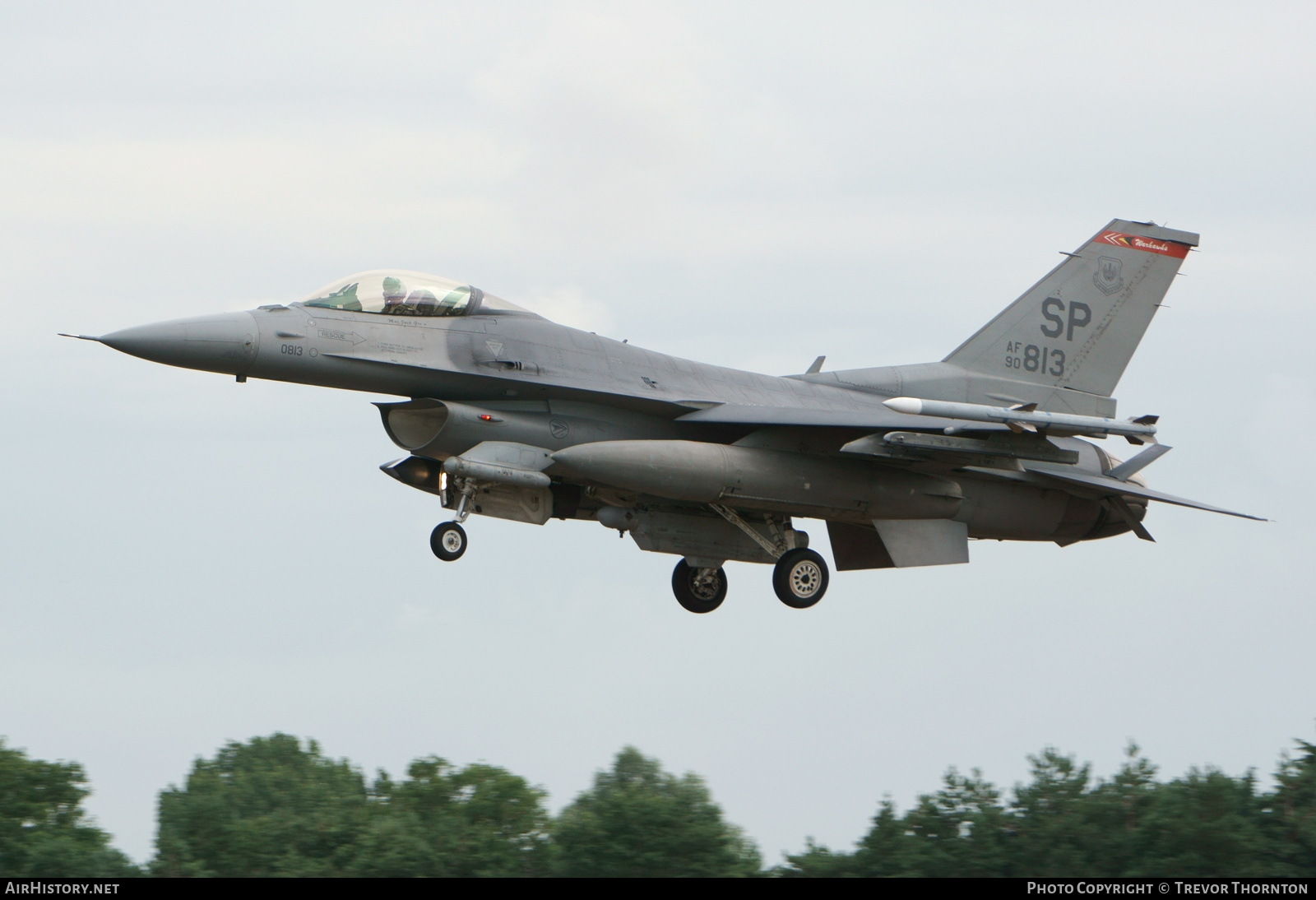 Aircraft Photo of 90-0813 / AF90-813 | Lockheed F-16CJ Fighting Falcon | USA - Air Force | AirHistory.net #289278
