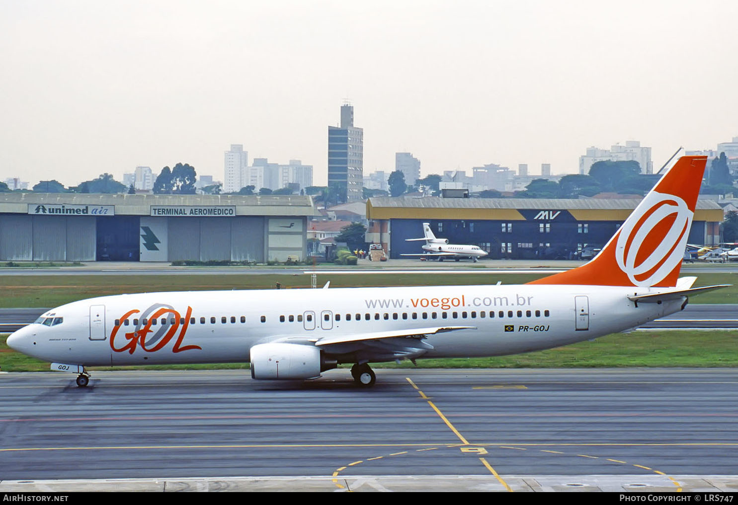 Aircraft Photo of PR-GOJ | Boeing 737-8CX | GOL Linhas Aéreas | AirHistory.net #289281