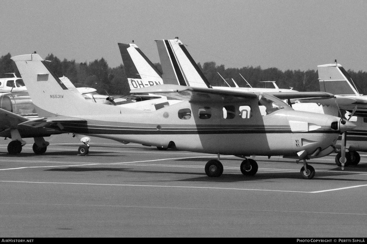 Aircraft Photo of N5531W | Cessna P210N Pressurized Centurion II | AirHistory.net #289309