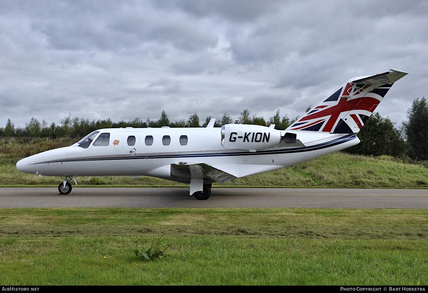 Aircraft Photo of G-KION | Cessna 525 CitationJet | AirHistory.net #289311