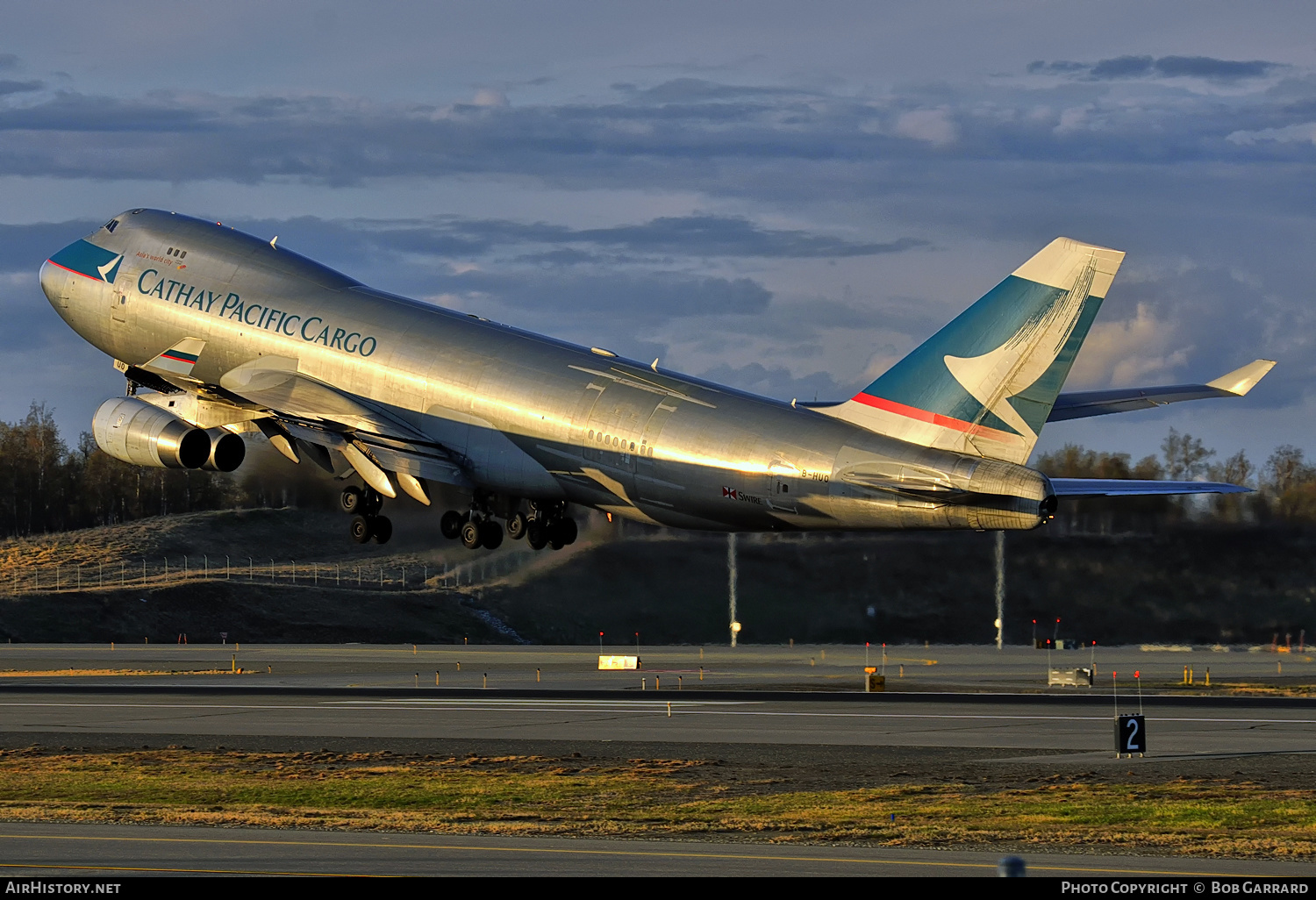 Aircraft Photo of B-HUO | Boeing 747-467F/ER/SCD | Cathay Pacific Airways Cargo | AirHistory.net #289316