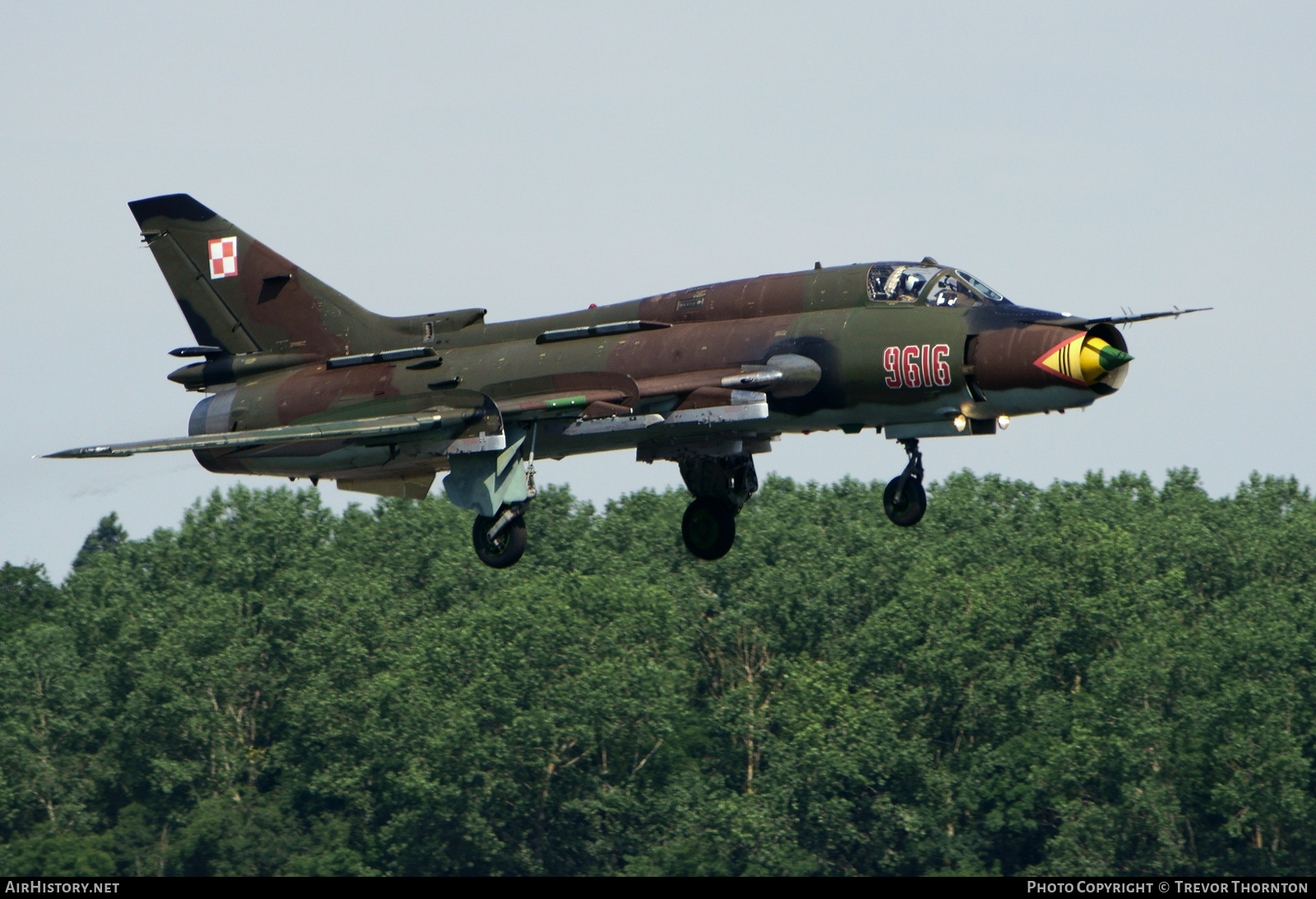 Aircraft Photo of 9616 | Sukhoi Su-22M4 | Poland - Air Force | AirHistory.net #289328
