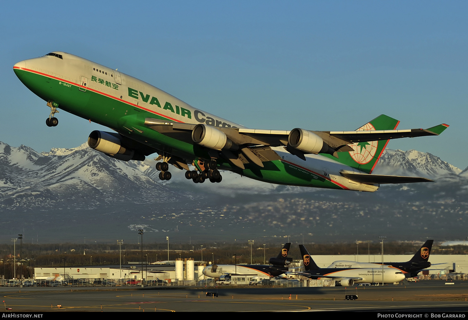 Aircraft Photo of B-16407 | Boeing 747-45E(BDSF) | EVA Air Cargo | AirHistory.net #289331