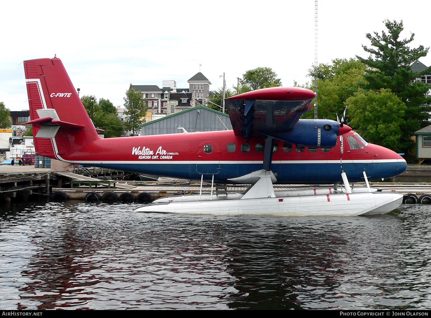 Aircraft Photo of C-FWTE | De Havilland Canada DHC-6-200 Twin Otter | Walsten Air Service | AirHistory.net #289340