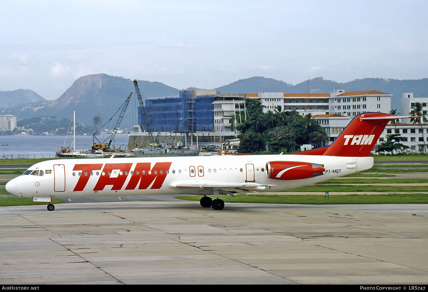 Aircraft Photo of PT-MQT | Fokker 100 (F28-0100) | TAM Linhas Aéreas | AirHistory.net #289341