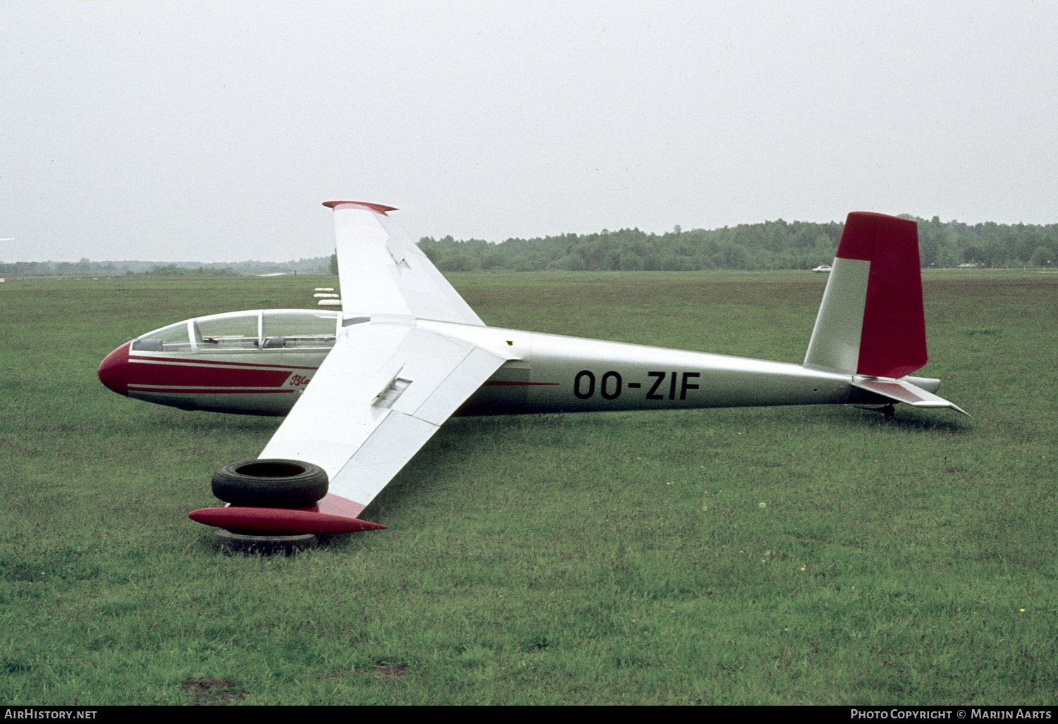 Aircraft Photo of OO-ZIF | Let L-13 Blanik | AirHistory.net #289346