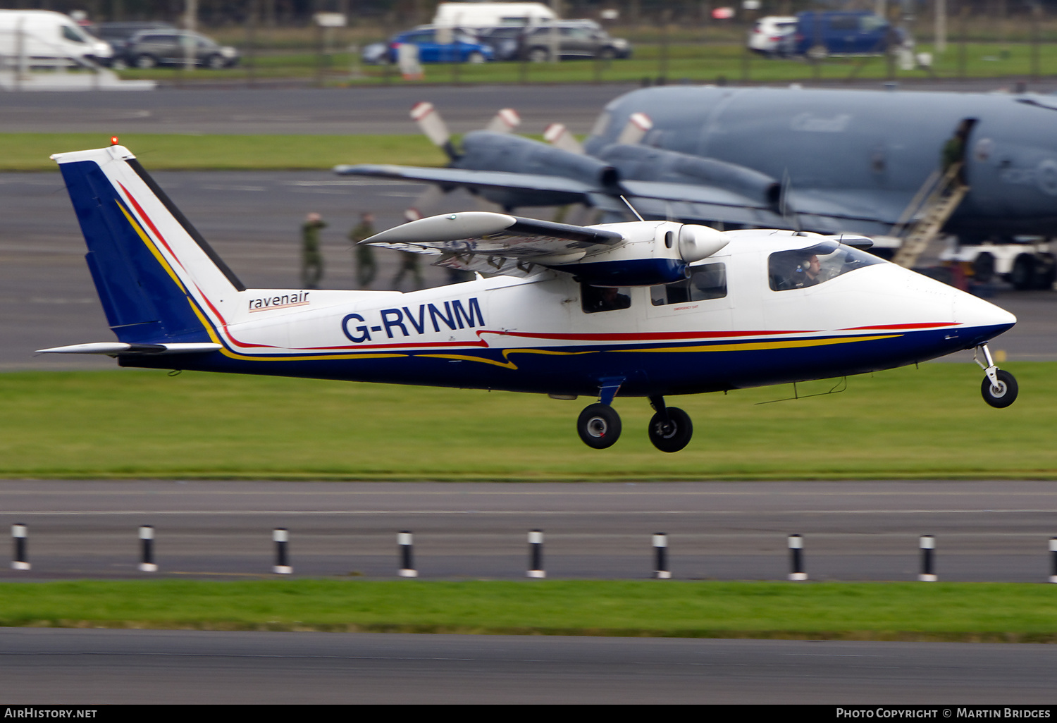 Aircraft Photo of G-RVNM | Partenavia P-68B Victor | Ravenair | AirHistory.net #289361