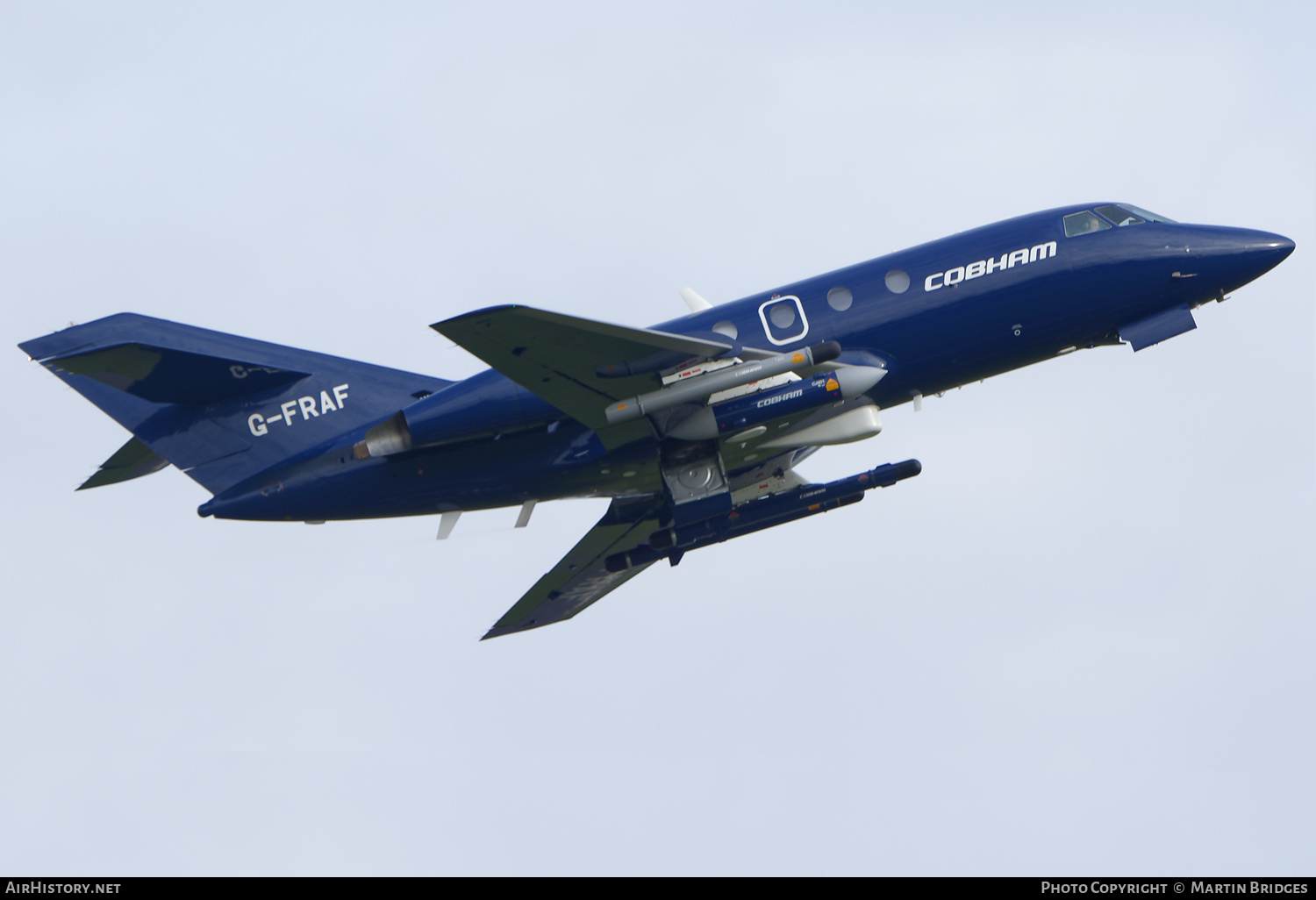 Aircraft Photo of G-FRAF | Dassault Falcon 20E | Cobham Aviation Services | AirHistory.net #289365