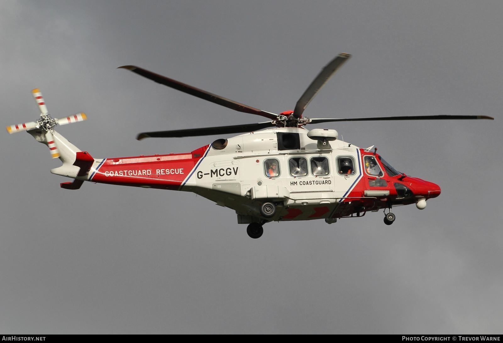 Aircraft Photo of G-MCGV | AgustaWestland AW-189 | HM Coastguard | AirHistory.net #289377