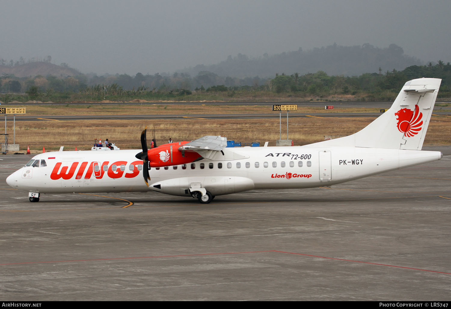 Aircraft Photo of PK-WGY | ATR ATR-72-600 (ATR-72-212A) | Wings Air | AirHistory.net #289407