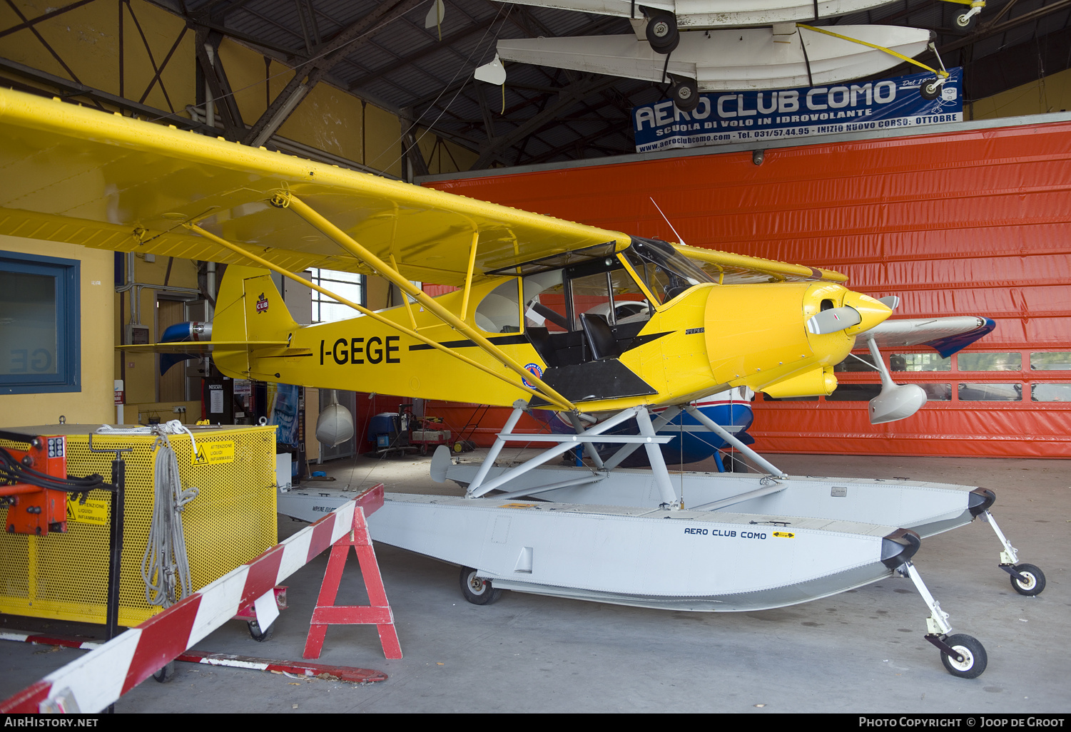 Aircraft Photo of I-GEGE | Piper PA-18-150 Super Cub | Aero Club Como | AirHistory.net #289410