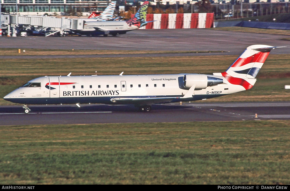 Aircraft Photo of G-MSKP | Bombardier CRJ-200LR (CL-600-2B19) | British Airways | AirHistory.net #289419