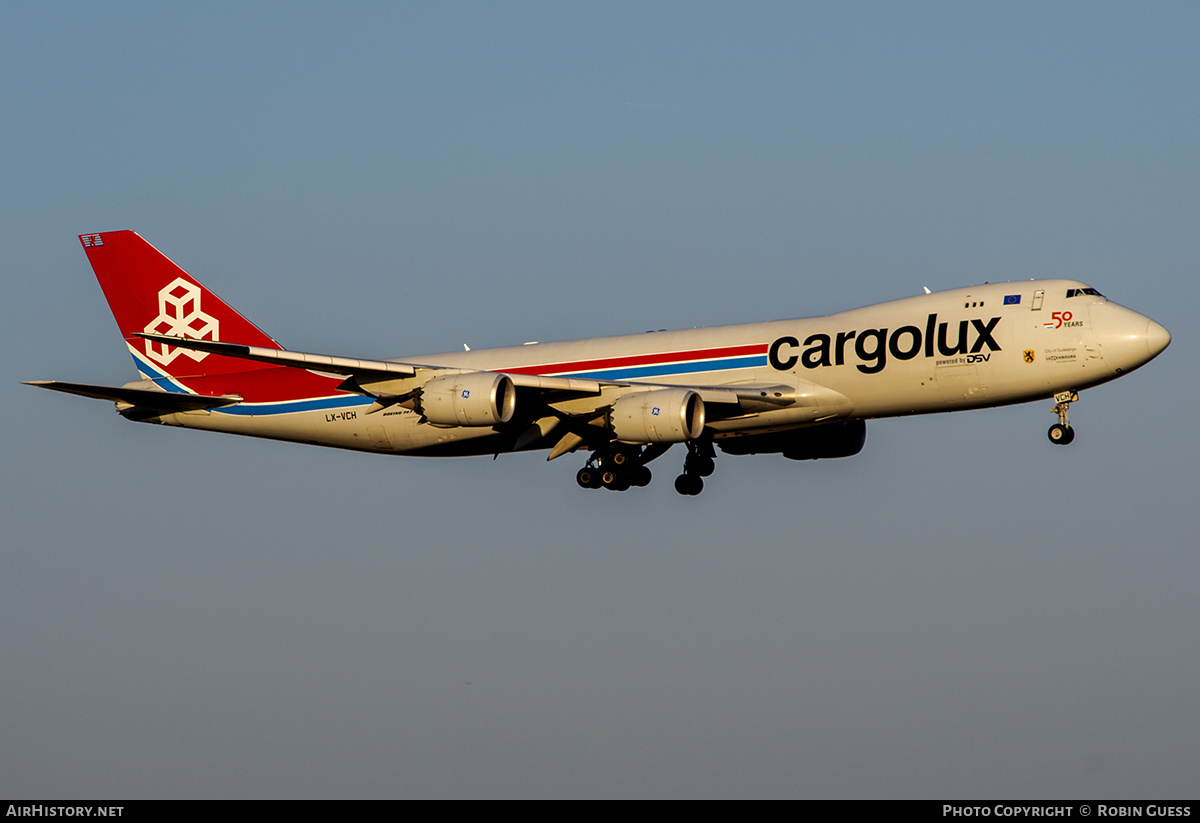Aircraft Photo of LX-VCH | Boeing 747-8R7F/SCD | Cargolux | AirHistory.net #289436