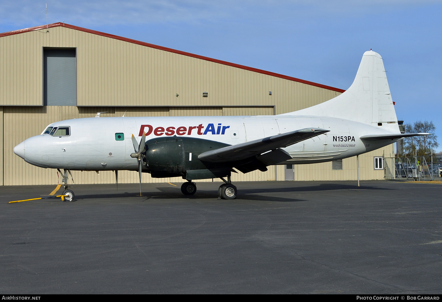 Aircraft Photo of N153PA | Convair T-29B | Desert Air Transport | AirHistory.net #289437