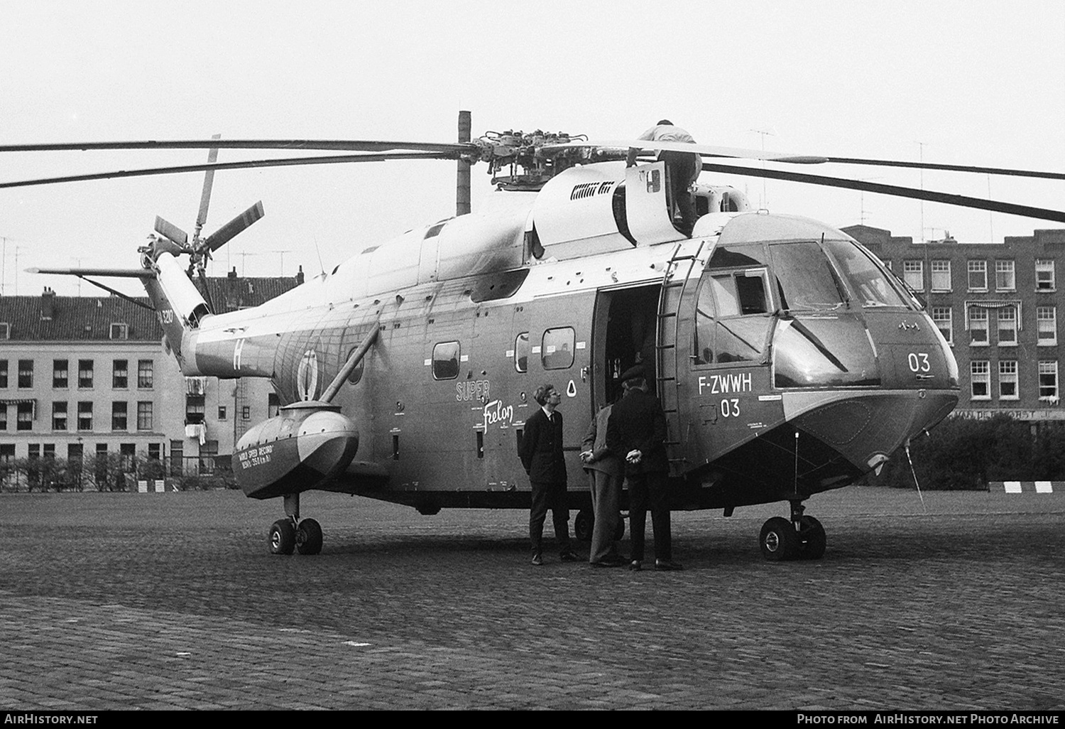 Aircraft Photo of F-ZWWH | Sud SA-3210 Super Frelon | France - Navy | AirHistory.net #289444