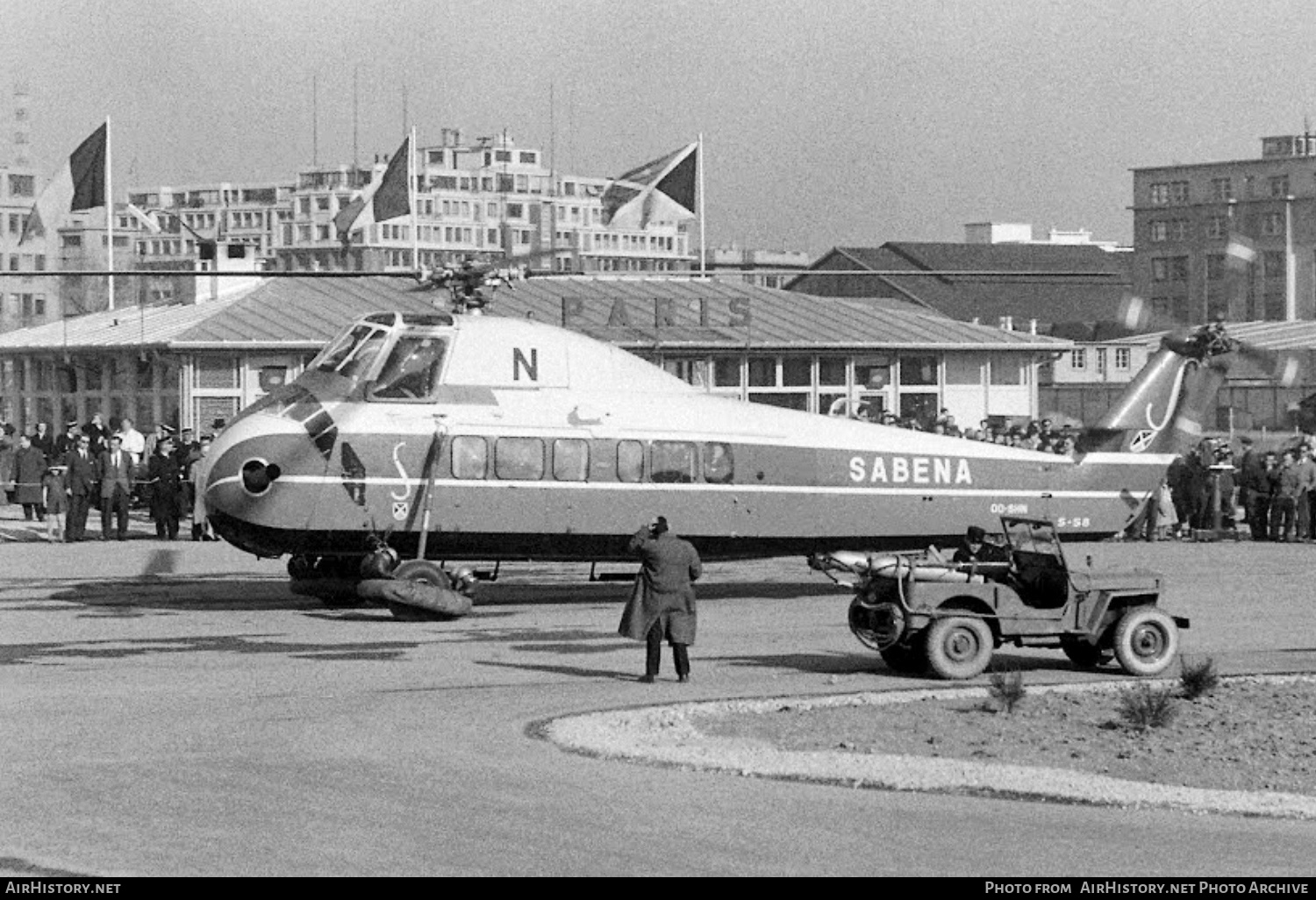 Aircraft Photo of OO-SHN | Sikorsky S-58C | Sabena | AirHistory.net #289450