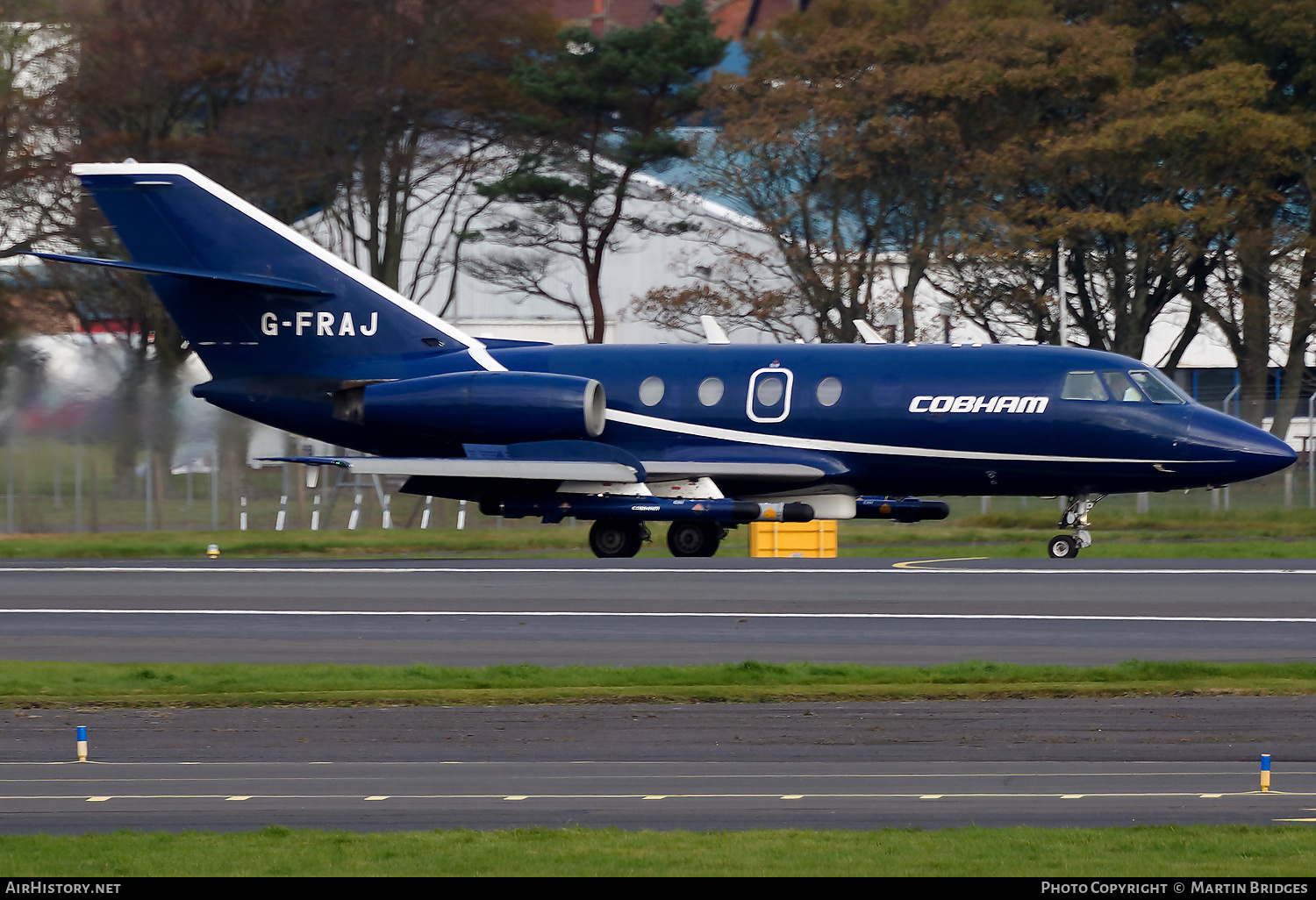 Aircraft Photo of G-FRAJ | Dassault Falcon 20C | Cobham Aviation Services | AirHistory.net #289468