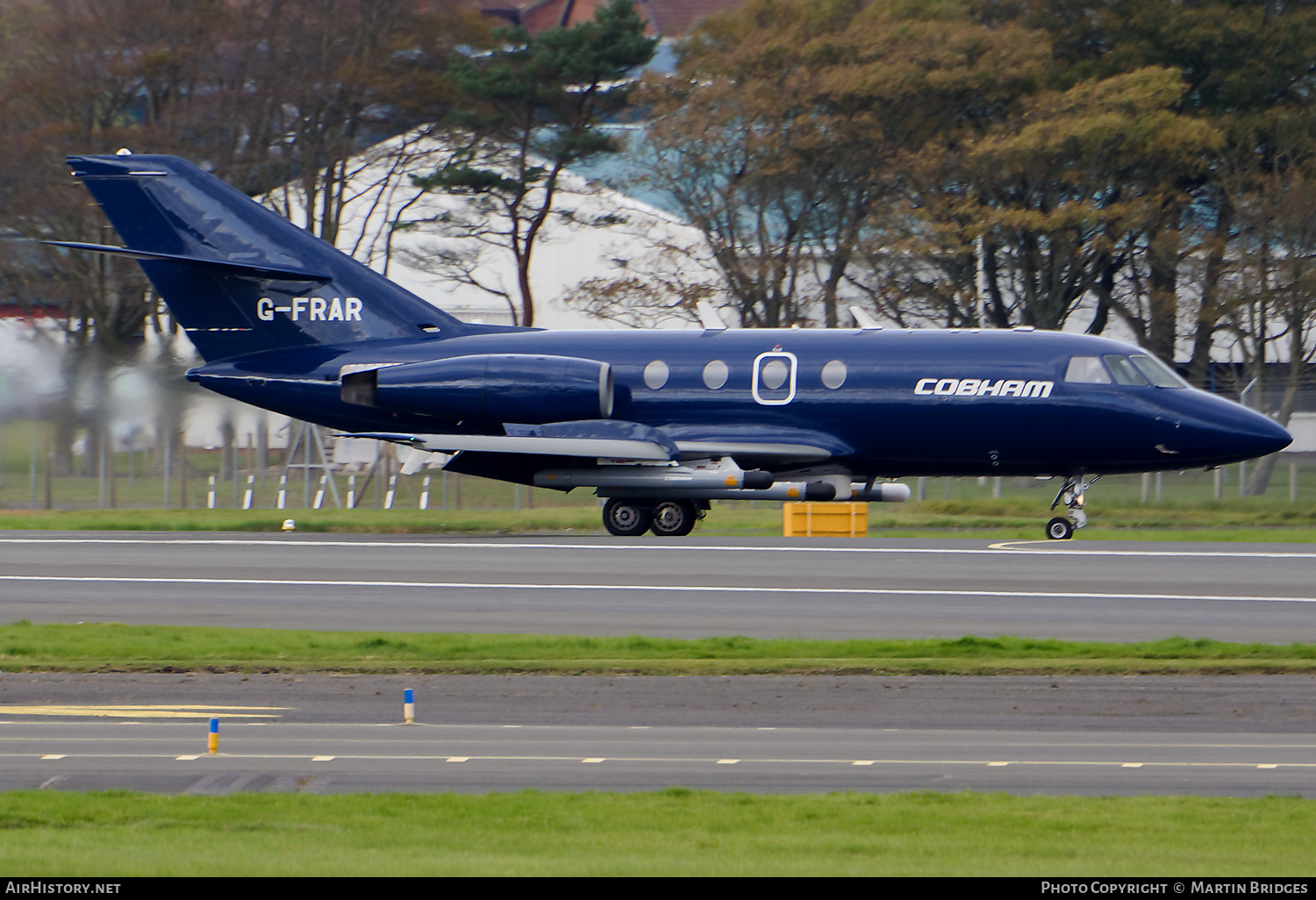 Aircraft Photo of G-FRAR | Dassault Falcon 20D | Cobham Aviation Services | AirHistory.net #289469