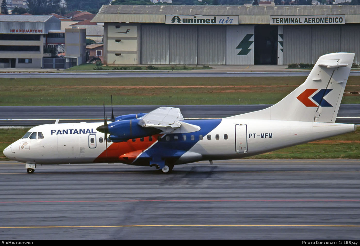 Aircraft Photo of PT-MFM | ATR ATR-42-300 | Pantanal Linhas Aéreas | AirHistory.net #289470