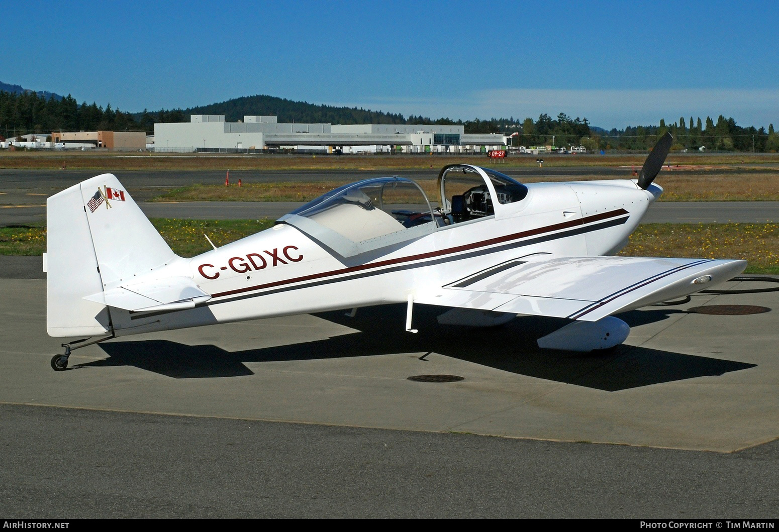 Aircraft Photo of C-GDXC | Van's RV-6 | AirHistory.net #289479