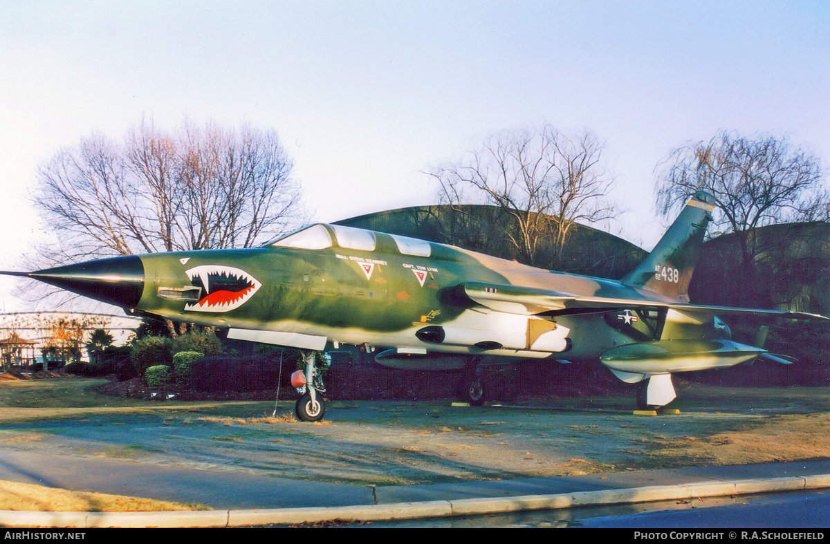 Aircraft Photo of 62-4438 / AF62-438 | Republic F-105G Thunderchief | USA - Air Force | AirHistory.net #289482