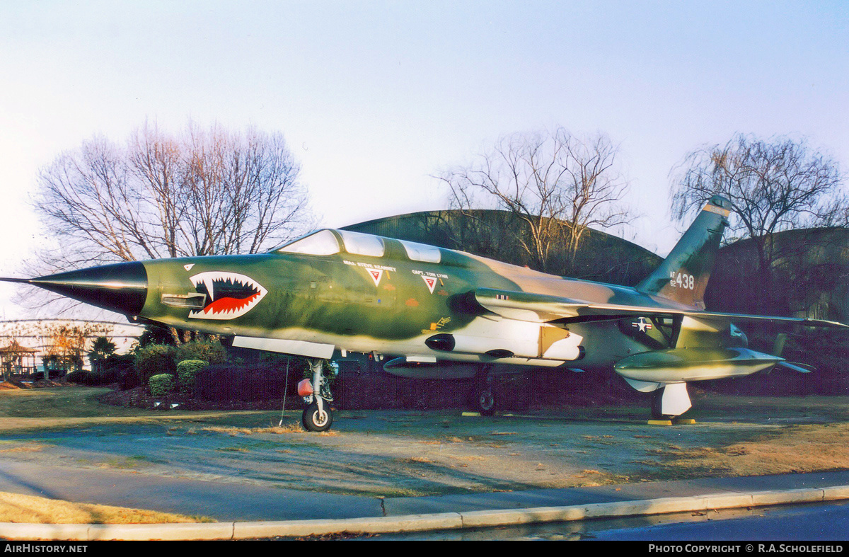 Aircraft Photo of 62-4438 / AF62-438 | Republic F-105G Thunderchief | USA - Air Force | AirHistory.net #289482