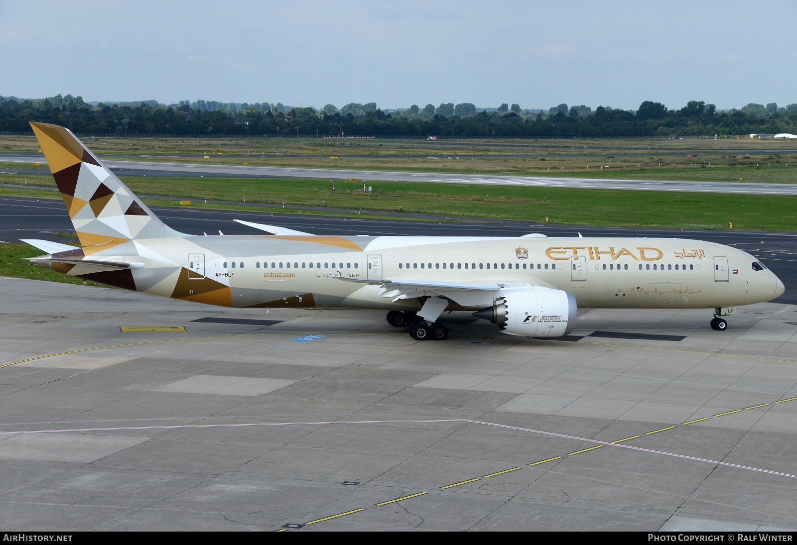 Aircraft Photo of A6-BLF | Boeing 787-9 Dreamliner | Etihad Airways | AirHistory.net #289484