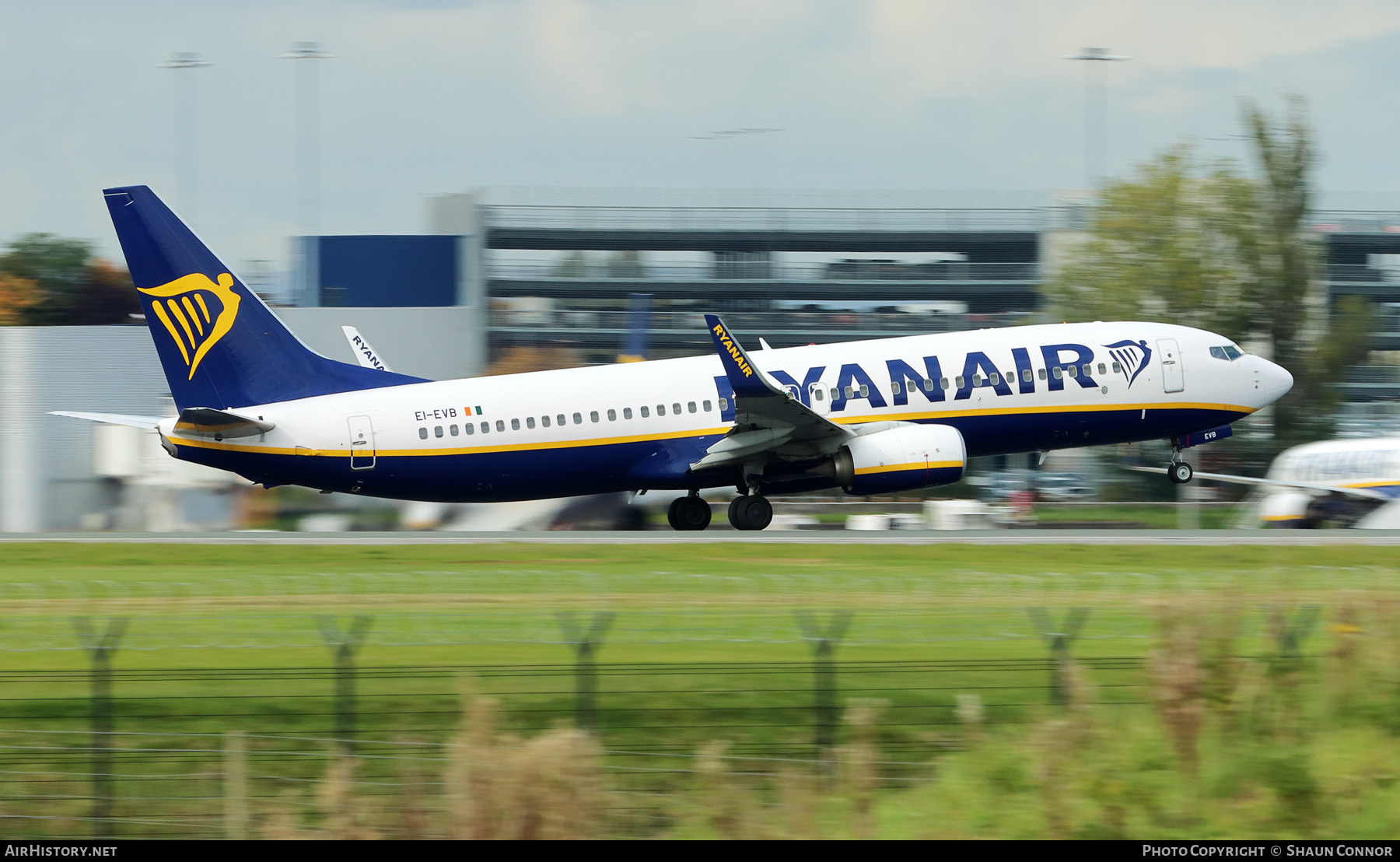 Aircraft Photo of EI-EVB | Boeing 737-8AS | Ryanair | AirHistory.net #289493