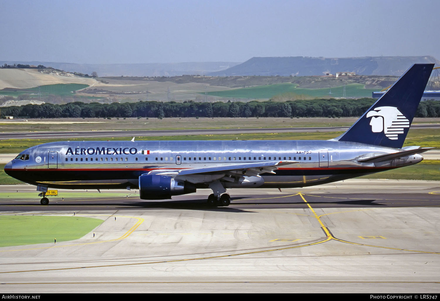 Aircraft Photo of XA-TOJ | Boeing 767-283/ER | AeroMéxico | AirHistory.net #289512