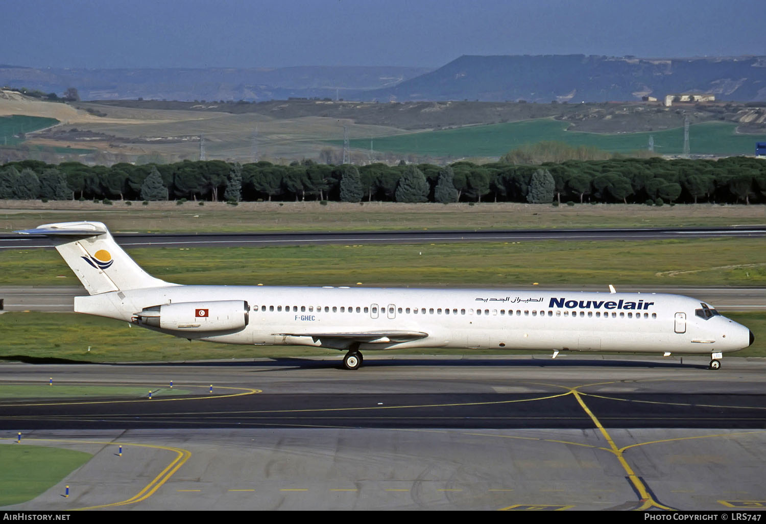 Aircraft Photo of F-GHEC | McDonnell Douglas MD-83 (DC-9-83) | Nouvelair Tunisie | AirHistory.net #289515