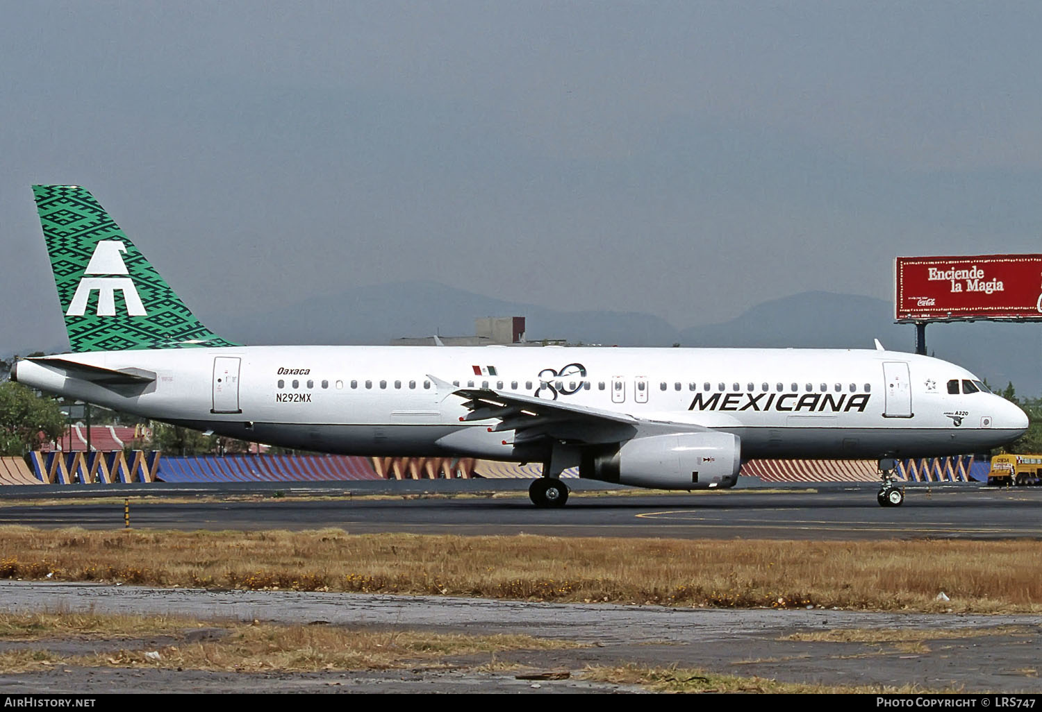 Aircraft Photo of N292MX | Airbus A320-231 | Mexicana | AirHistory.net #289517