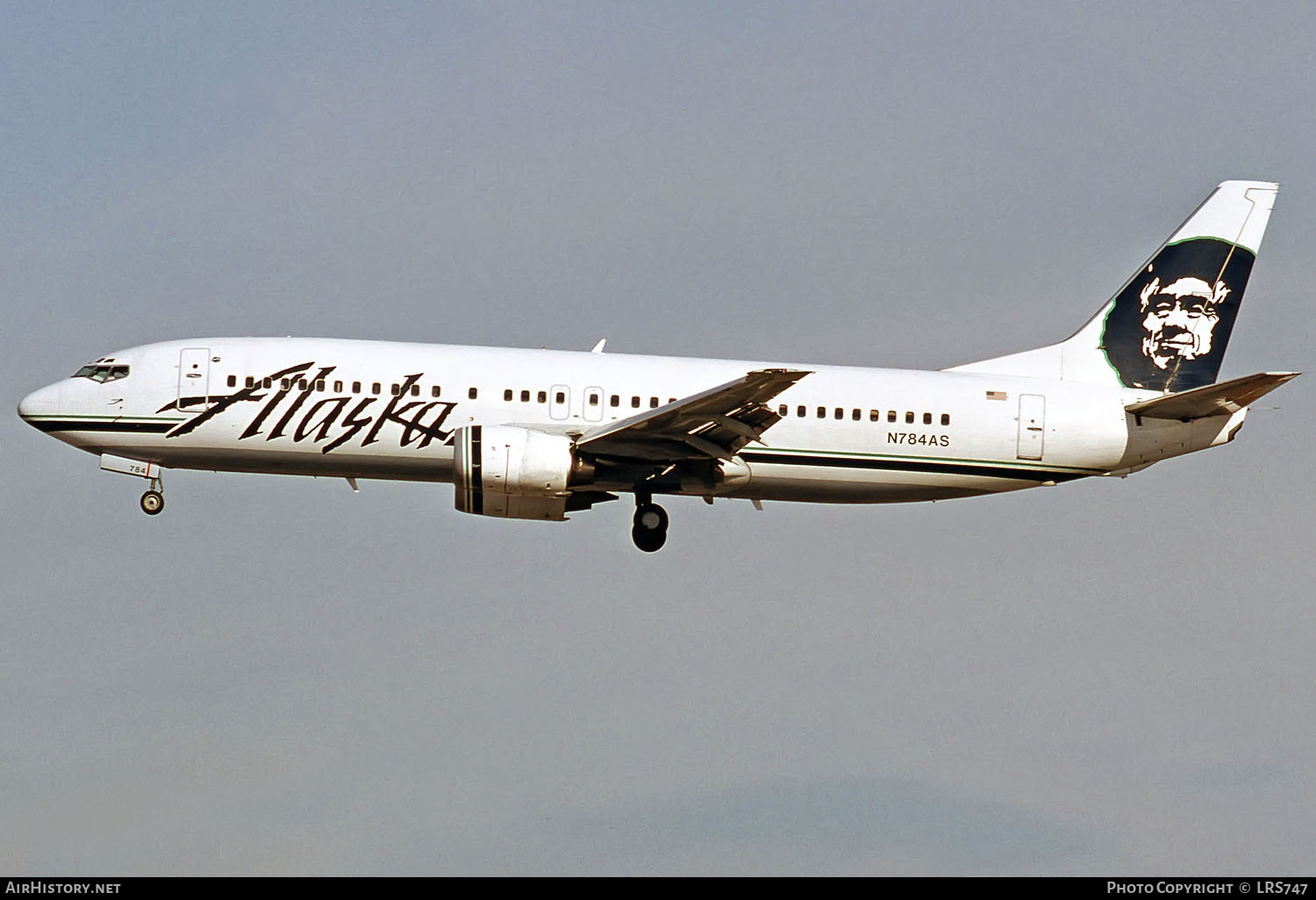 Aircraft Photo of N784AS | Boeing 737-4Q8 | Alaska Airlines | AirHistory.net #289552